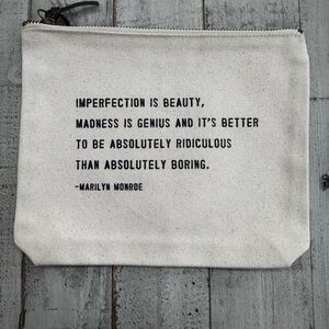 Cream Color Cosmetic Bags